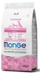 MONGE ALL BRE. ADULT maiale/ri/pa kg.2.5x4