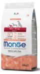 MONGE MINI ADULT salmone/riso kg. 7.5x1