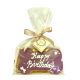Dolci Impronte - Birthday Bone Lilac - 85 gr - Handgemachter Mürbeteigkeks