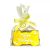 Dolci Impronte - Gelber Geburtstagsknochen - 85 gr - Handgemachter Mürbeteigkeks